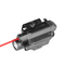 torcia elettrica tattica 88*40*49mm del laser 650nm del metallo rosso della macchina fotografica