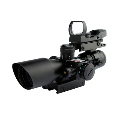 2.5-10x40 con il laser rosso e la portata rossa di Dot Sight Illuminated Tactical Hunting