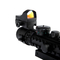 portata cercante illuminata doppia del fucile 3-10x40 con Dot Laser Sight rosso