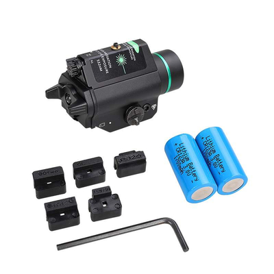 Torcia elettrica tattica del laser di verde di IP66 1000lm per il casco della pistola